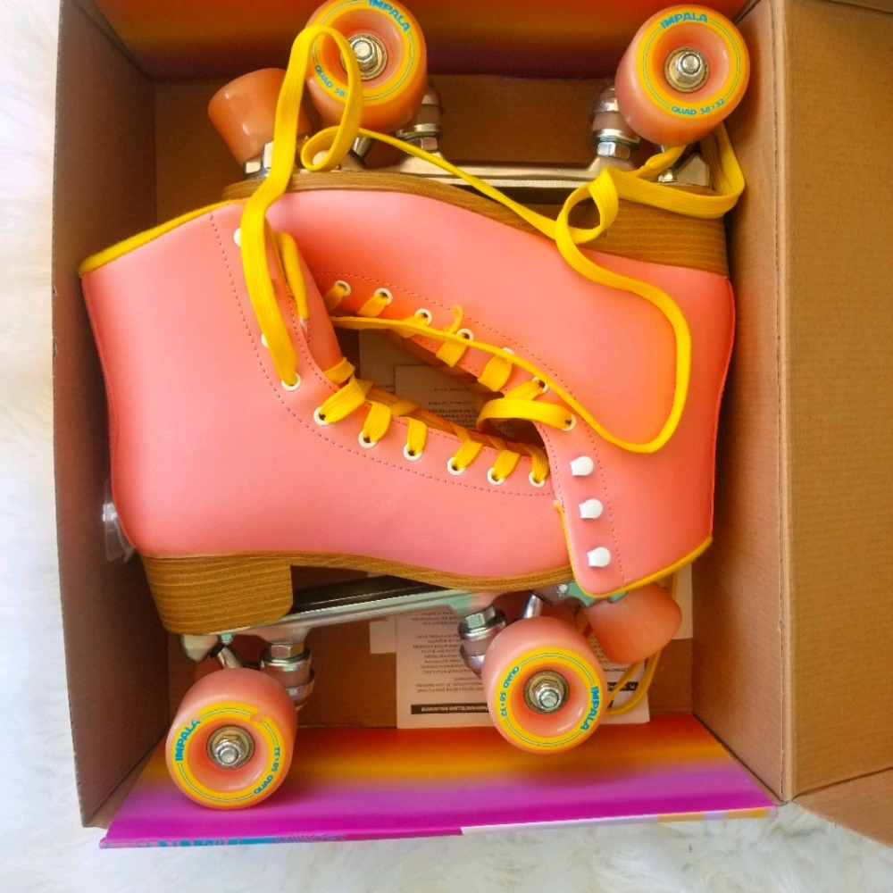 Pink Impala Skates